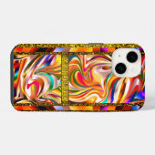 Draaiende Kleuren iPhone Hoesje (Achterkant horizontaal)