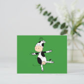 Draaiende koe (moessterren) briefkaart (Staand voorkant)