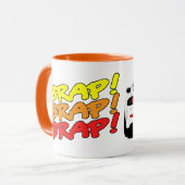 Draaiende koffiebeker mok (Voorkant links)