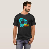 "Draaiende koorts" draaiende motor T-shirt (Voorkant volledig)