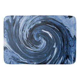 Draaiende krullende golf... badmat