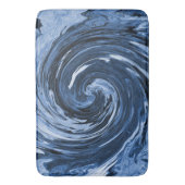 Draaiende krullende golf... badmat (Voorkant Verticaal)