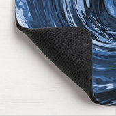 Draaiende krullende golf... muismat (Hoek)