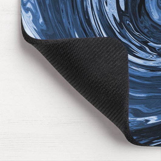 Draaiende krullende golf... muismat (Hoek)