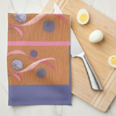 Draaiende lichamen Circus Kitchen Towel Theedoek (Quarter Fold)