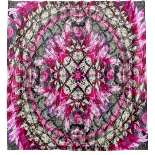 Draaiende Magnolia's...... Douchegordijn (Voorkant)