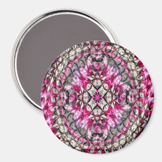 Draaiende Magnolia's..... Magneet (Voorkant / Achterkant)