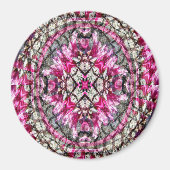 Draaiende Magnolia's..... Magneet (Voorkant)