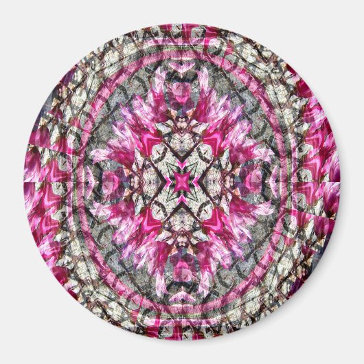 Draaiende Magnolia's..... Magneet (Voorkant)