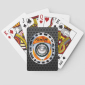 Draaiende Motor Speelkaarten (Achterkant)