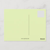 Draaiende optische illusie briefkaart (Achterkant)