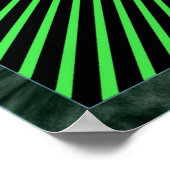 Draaiende optische illusie van de elektronen poster (Hoek)