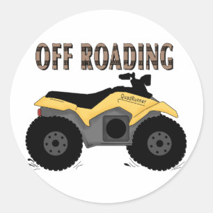 Draaiende overhemden en cadeautjes ronde sticker
