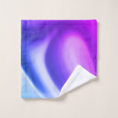 Draaiende paarsen bad handdoek (Wasdoekje)