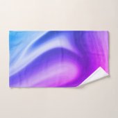 Draaiende paarsen bad handdoek (Handdoek)