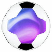 Draaiende paarsen voetbal (Voorkant)