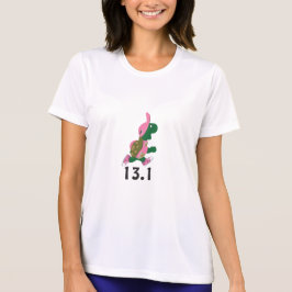Draaiende schildpad 13.1 t-shirt
