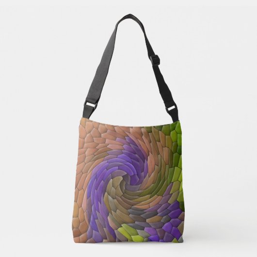 Draaiende tuin..... crossbody tas (Voorkant)
