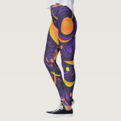 Draaiende vormen leggings (Links)