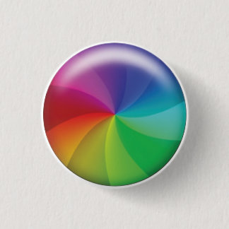 Draaiende wiel van Doom! Ronde Button 3,2 Cm