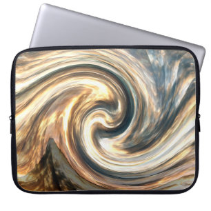 Draaiende wolken.... laptop sleeve