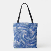 Draaiende wolken..... tote bag (Achterkant)