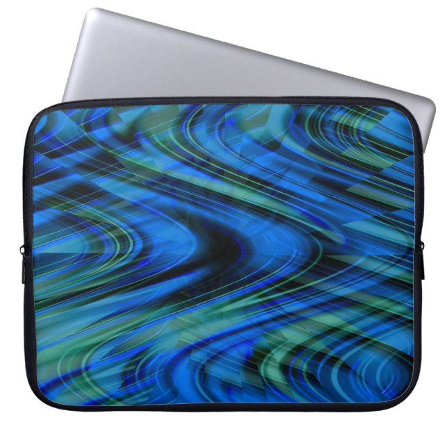 Draaiende Zeeen..... Laptop Sleeve (Voorkant)