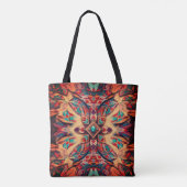 Draaiende Zuidwestveren Tote Bag (Achterkant)