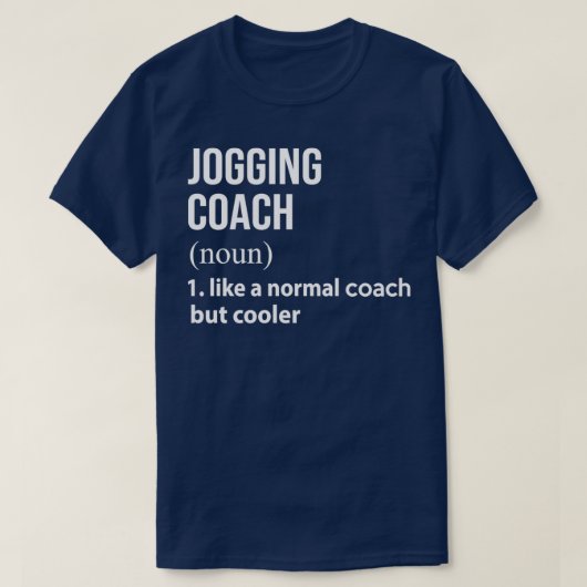Draaier als een normale coach maar koeler t-shirt (Design voorkant)