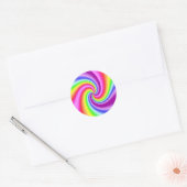 draaierig ronde sticker (Envelop)