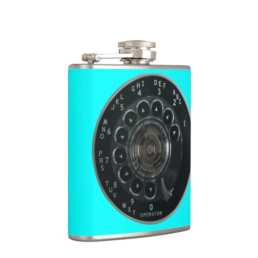  draaierkolf voor telefoongesprekken (Turquoise) Heupfles (Rechts)