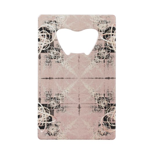 Draaiflesopening voor pasta creditkaart flessenopener (Voorkant)