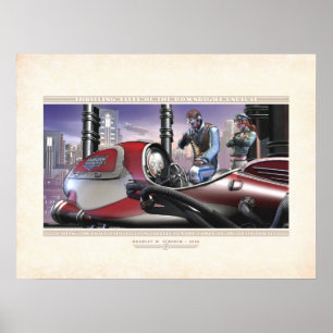 Draaiingstaarten: De ruimtepatrouille aanroepen (2 Poster