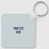 Draaiknop blauw sleutelhanger (Achterkant)