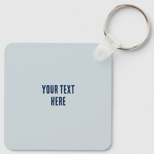 Draaiknop blauw sleutelhanger (Achterkant)