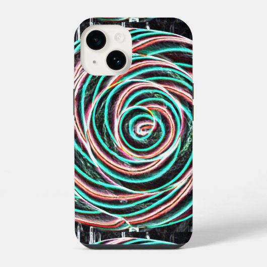 Draaikolk in de ruimte iPhone hoesje (Achterkant)