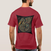 Draaikolk van de Draak T-shirt (Achterkant)