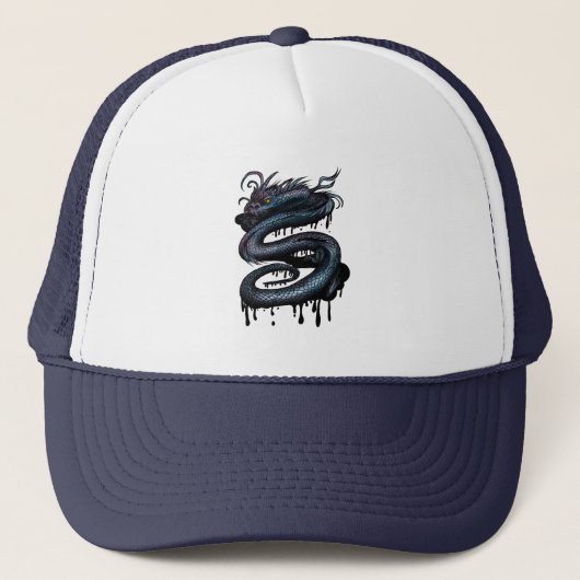 Draaikolk van een Draak Trucker Pet (Voorkant)