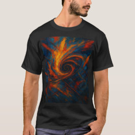 Draaikolk van Vuur en Stilte T-shirt