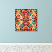 Draaikolk Zuidwest Veren Canvas Afdruk (Insitu (Houten vloer))
