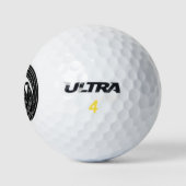 Draaikolkachtige golfcirkel golfballen (Logo)