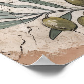 Draaikolkarabstracte Poster (Hoek)