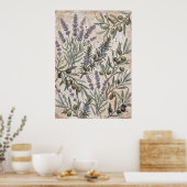 Draaikolkarabstracte Poster (Keuken)