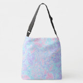 Draaikolken van suikerspin crossbody tas (Achterkant)