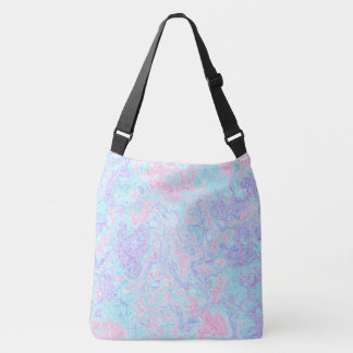 Draaikolken van suikerspin crossbody tas