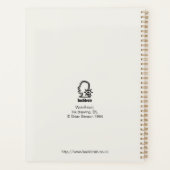 Draaikop, inkttekening planner (Achterkant)