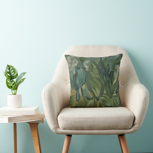 Draaikoppen Kussen (Swirl Peaks Throw Pillow

)