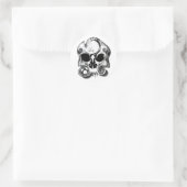 draaikreet ronde sticker (Tas)