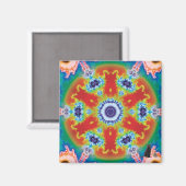 Draaikunstwerk Magneet Kaleidoscoop (Voorkant / Achterkant)