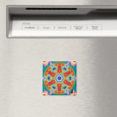 Draaikunstwerk Magneet Kaleidoscoop (Insitu (Vaatwasser))